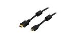 HDMI-151 HDMI 19-pin han - Mini HDMI 19-pin han, 1m