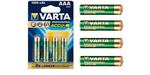 VARTA - AAA-BATTERIER 1000mAh opladelige VARTA-5703 43471 4 stk.