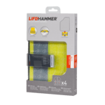 LIFEHAMMER SIKKERHEDSVEST LH10 med reflekser 4 stk