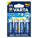 VARTA - High Energy (Powerful Alkaline) - AA Batterier - 46815