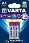 Varta FR6/AA Lithium Batteri 1,5v (2 stk) - 62267
