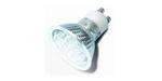 30256 GU10 LED - 1,8W / 230V VARM HVID (24 dioder, 2700K, 200 lux