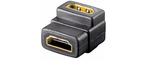 HDMI mellemled hun-hun 90° - 60750-24494