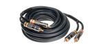 C-Quence 451-4960-075 RCA Cable Black Line 0,75 m