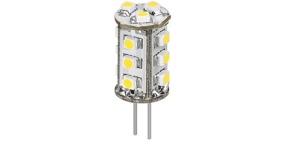 LED G4B Rund hvid 15 SMD3528 105LM 30356
