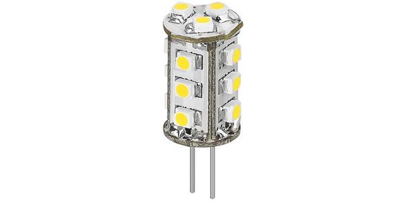 LED G4B Rund hvid 15 SMD3528 105LM 30356