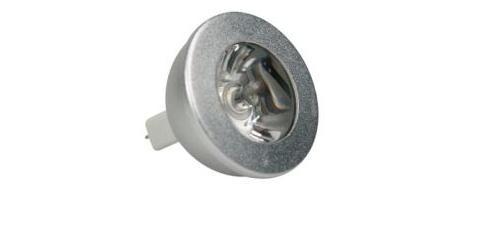 MR16 LED pære - 12V / 1W, varm hvid LAMPL1WW-23725