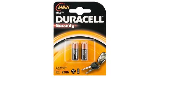 LR 23 A (MN21) 12V Duracell 2-BL 62297 2 stk.