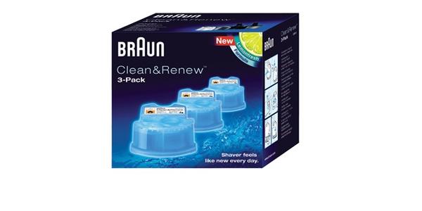 BRAUN BR-CCR3 rensevæskekassetter til Braun shaver med Flex syst