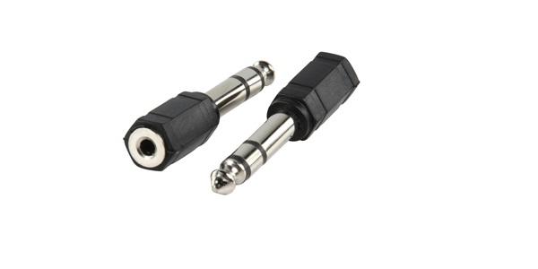 Jackstik adapter 6,35mm - 3,5mm hun AC-007