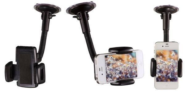 EPZI ARM-207 Universal mobil/Smartphone holder med sugekop Juste