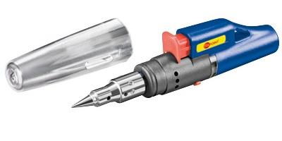 FixPoint Gasloddekolbe 51095 butangas drevet med piezo tændning