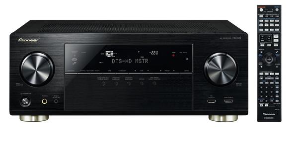 Pioneer VSX-924-K AV-receiver med Ultra HD 4K DLNA AirPlay