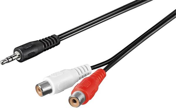 Goobay 1.5m Audio Video kabel 2x RCA - 50116