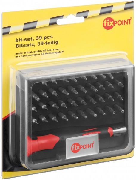 FixPoint Skruetrækker bit-set m. 39 dele - 77276