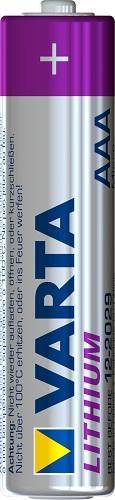 Varta FR03/AAA Lithium Batteri 1,5V (2 stk) - 62265