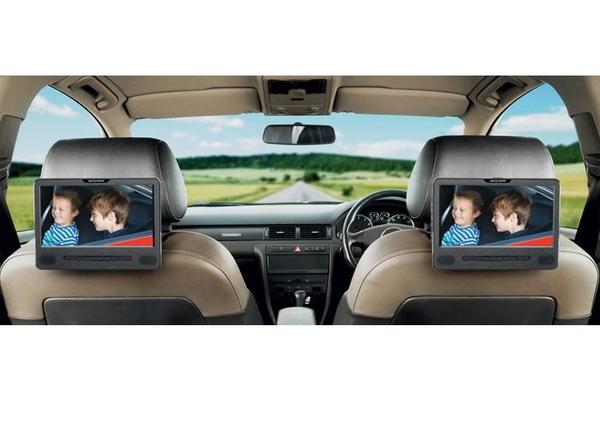 DVD Afspiller til bilen 2 x afspillere - Nextbase CAR7D2
