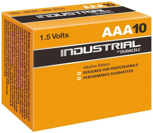 Duracell LR03 / AAA Industri Batteri 1.5 V - 10 stk. 40723