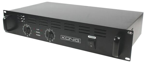 König Forstærker 480 W PA-AMP4800-KN