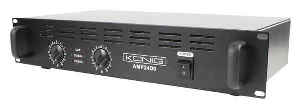 König Forstærker 240 W PA-AMP2400-KN