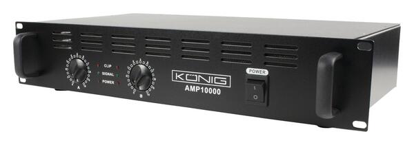 König Forstærker 1000 W PA-AMP10000-KN