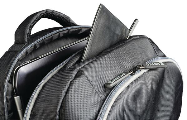 Bærbar Backpack 15-16" Polyester Sort/Antracit CSNBBP100BL