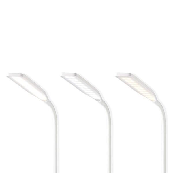 LED-bordlampe med Trådløs Qi oplader Hvid - LTLGQ3M2WT