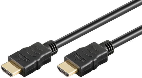 Højhastigheds HDMI-kabel med Ethernet 1m - 60620