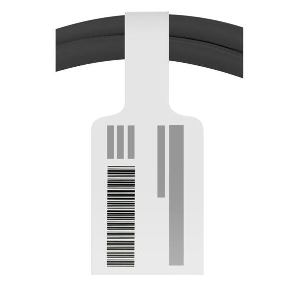 Goobay CAT 6A Netværkskabel – S/FTP, CAT 7 Kobber, Hvid