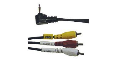 A/V kabel CAMCORDER AUDIO/VIDEO KABEL 2,0m 109590 