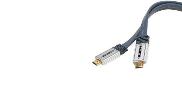 HDMI TIL HDMI KABEL - Guld belagt Highend OFC kabel 3,0m 109939