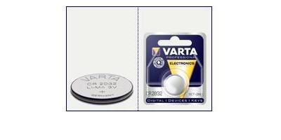 Varta - CR2032 Lithium knapcelle 3V 180mAt (1 stk.)