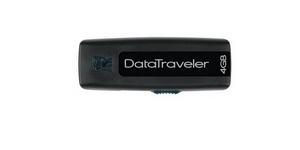 Kingston DT100/8GB 8GB DataTraveler 100 USB flash drive (Black)