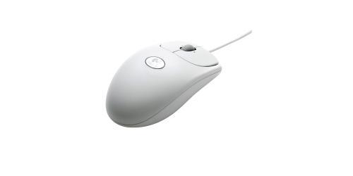 Logitech RX250 Optical Mouse USB Hvid