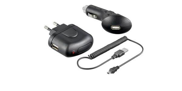 USB Lade sæt TRA KIT mini-USB 1000mA 48135