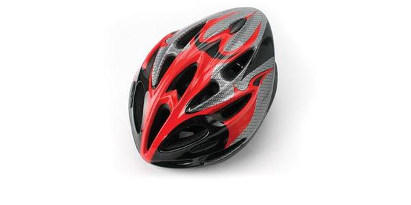 Dyto Cykelhjelm Rød/grå Voksen 57-61cm L/XL 5036461-073931