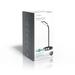 LED-bordlampe med Trådløs Qi oplader i Sort  - LTLGQ3M2BK