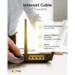 Goobay CAT 6A Netværkskabel – S/FTP, CAT 7 Kobber, Hvid