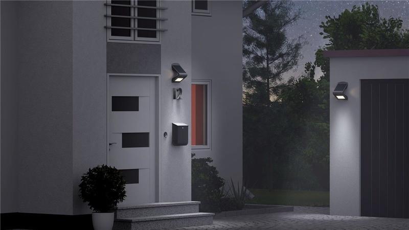 Udendørs LED lampe med sensor - 45801 - DKK 139,95