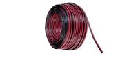 Højttaler kabel i rulle Rød/sort 2x1,5mm² 10m 15096