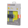 LIFEHAMMER SIKKERHEDSVEST LH10 med reflekser 4 stk