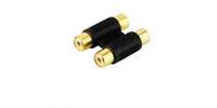 RCA adapter A 181 G Stereo RCA Hun til Hun 12419