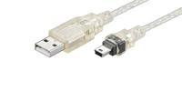 USB 2.0 kabel USB MINI-B 5 pin 100 TRANS 1m 93194